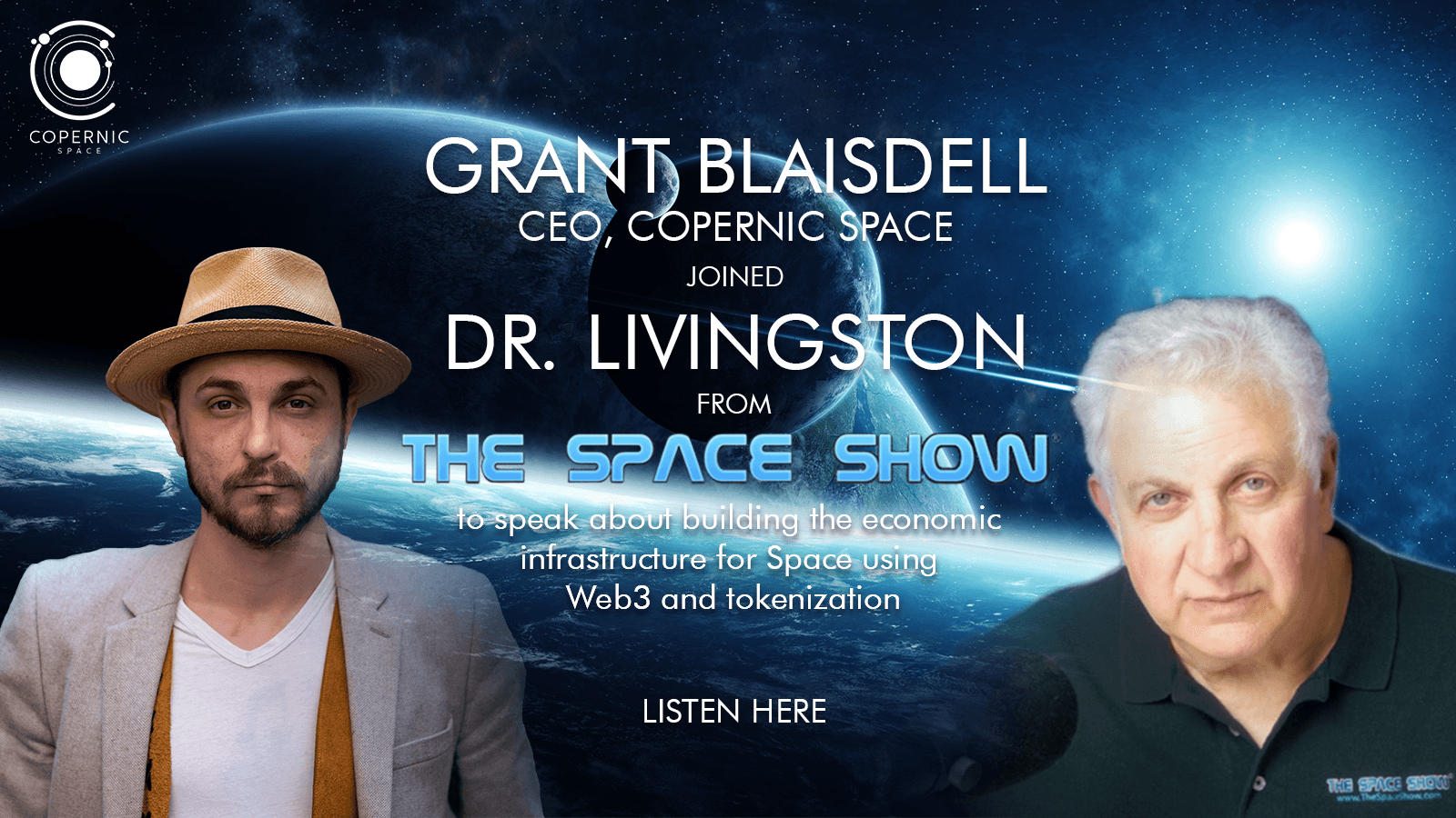Copernic Space on The Space Show with Dr. Livingstone